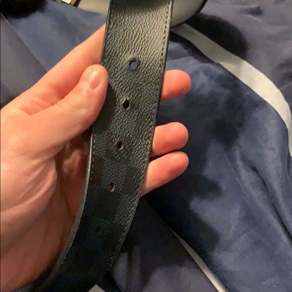 Louis Vuitton Blue with Silver LV - Picture 3 of 3